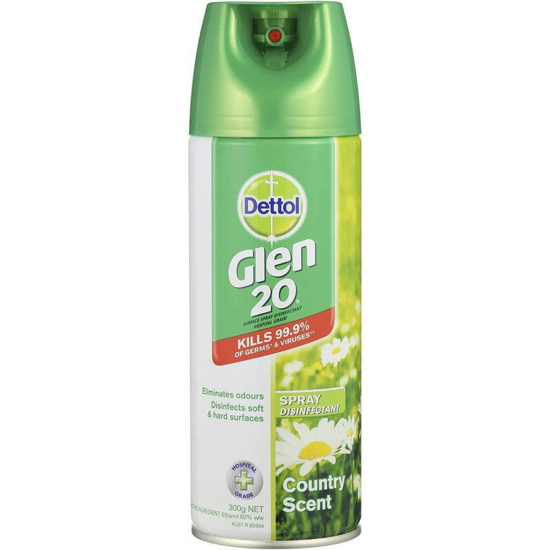 Dettol Glen 20 Spray disinfectant Country Scent 300g Teaco Industrial