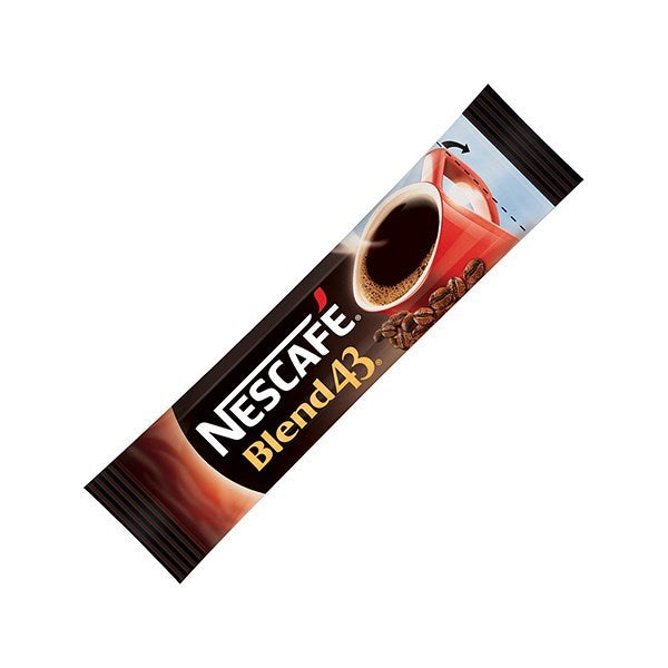 Nescafe Sticks Blend 43 Soluble Coffee 2.6kg Sticks - Box 1000