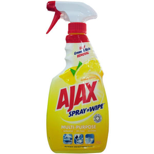 Ajax Spray and Wipe Multi-Purpose Lemon Citrus 500ml