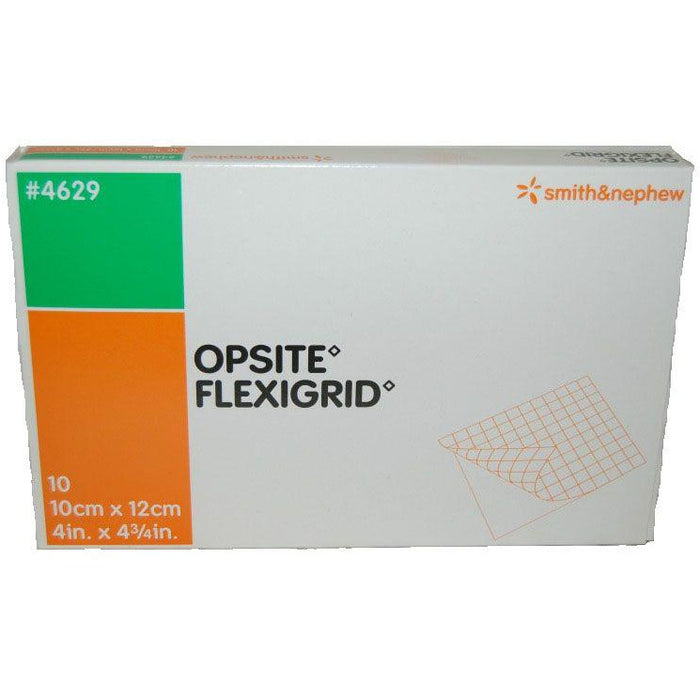 Opsite Flexigrid Moisture Vapour Permeable Adhesive Wound Dressing (10cm x 12 cm x 10)