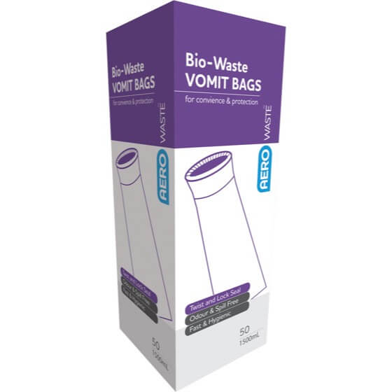 AeroWaste Bio-Waste Vomit Bags x50 1500ml