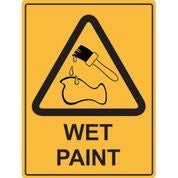 Wet Paint Sign (600x450mm)