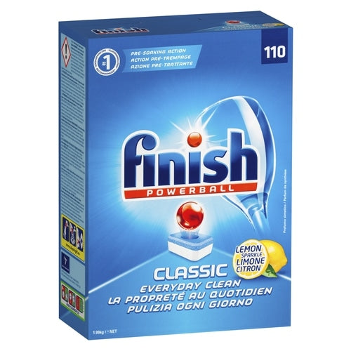 Finish Powerball Quantum Ultimate Dish Detergent Lemon Sparkle (110 Tabs) 558g