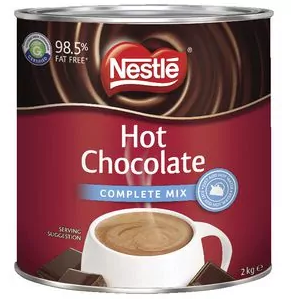 Nestle Hot Chocolate Complete Mix, Can 2kg