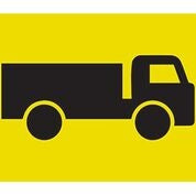 "Truck Symbol" Sign