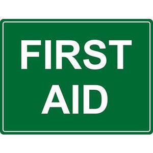 First Aid Sign 450 X 600