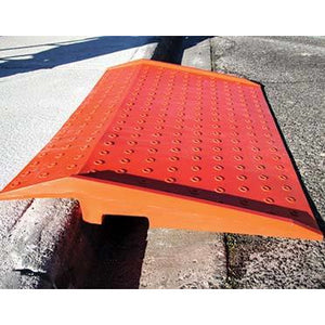 Portable Pedestrian Kerb Ramp (Orange)