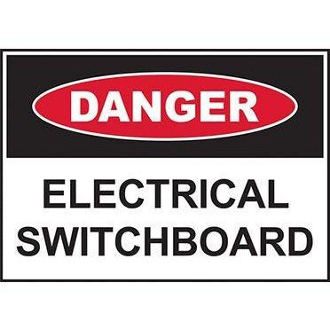 Danger sign: Electrical Switchboard(300x225/450x300/600x450) – Teaco ...