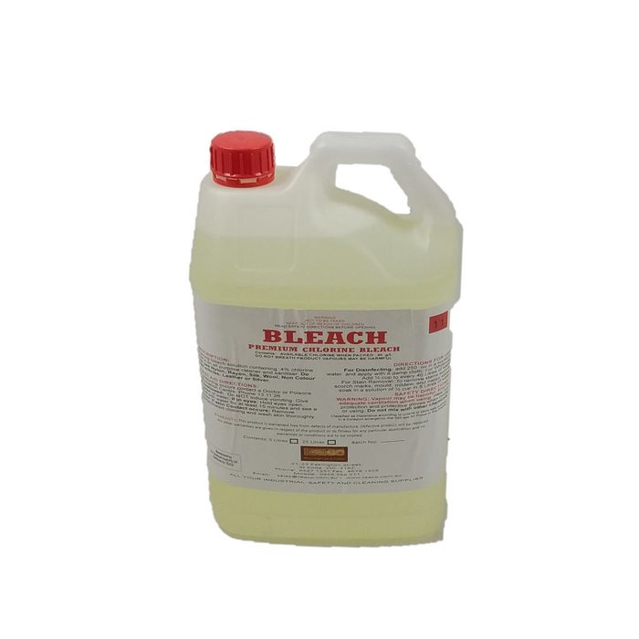 Premium Chlorine Bleach 4% (5L/25L)