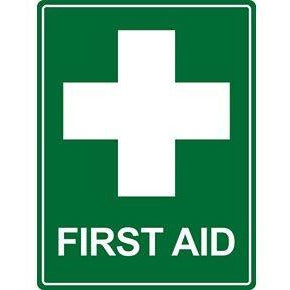 First Aid Sign (600x450mm)