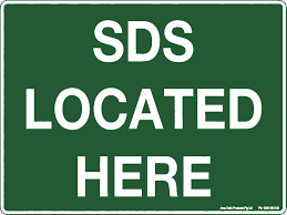 SDS Located Here