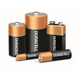 Duracell Alkaline Batteries (AAA/AA/C/D/9V/6V)