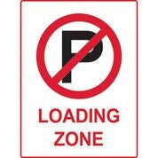 Loading Zone Sign 600 X 450mm – Teaco Industrial & Safety Supplies