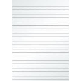 A4 Office Pads - White Ruled (80 sheets)