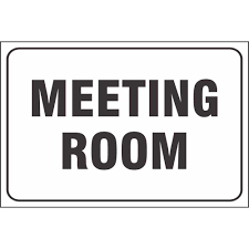 Meeting Room Sign (600x450 mm)