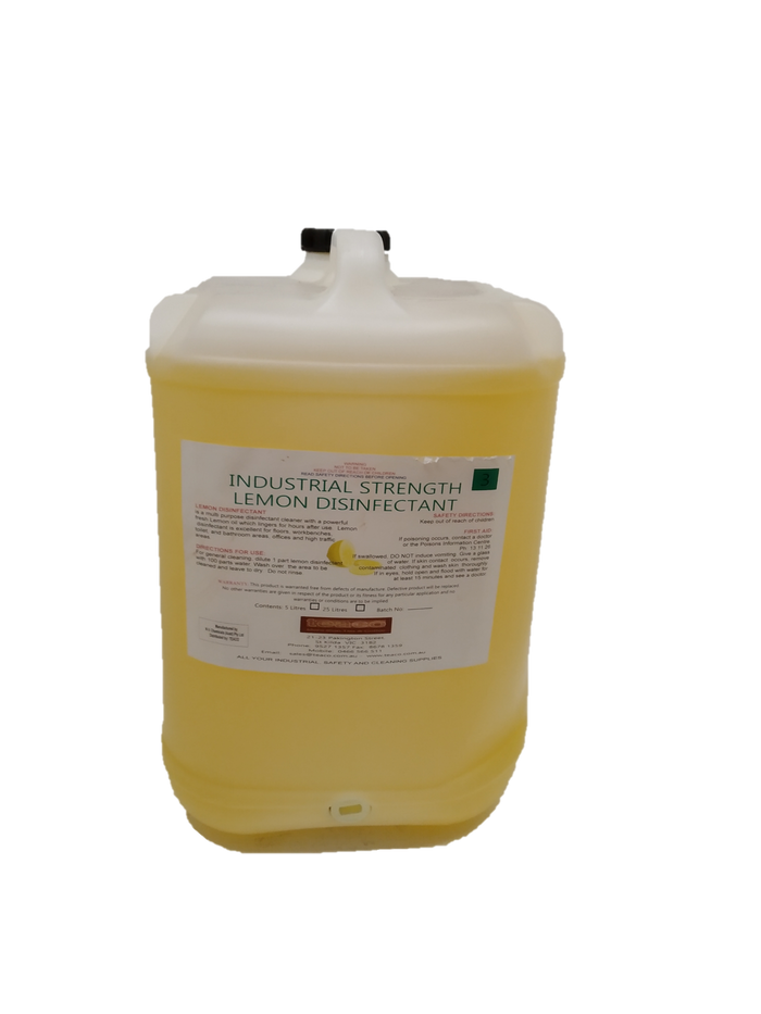 Lemon Scented Multi Purpose Disinfectant (25L)
