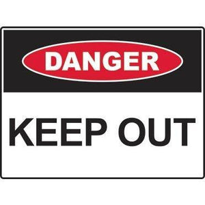 Danger sign: Keep Out(300x225/450x300/600x450)