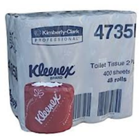 4735 Kleenex 2ply Toilet Rolls (48 rolls)