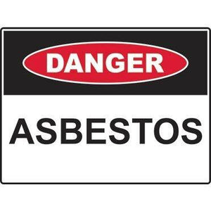Danger sign: Asbestos (600x450)