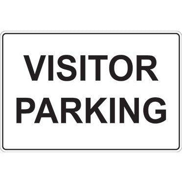 Visitor Parking Sign 600 X 450mm