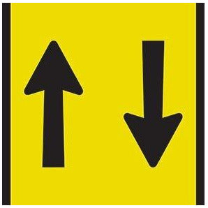Assorted Arrows Sign 600 x 600mm